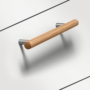 Furniture handle, Handle With Base, Wood - 191.67.071