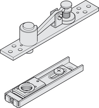 Top Centre Set for Double Action Doors - 932.00.620