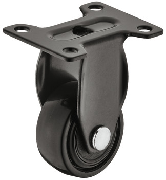 Designer Furniture Castor, Load bearing capacity 12 kg, fixed - 663.17.025