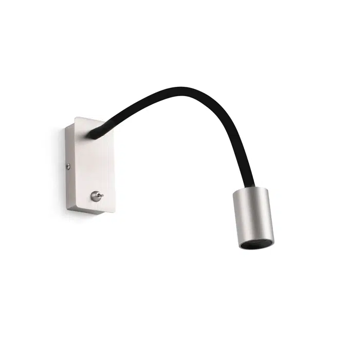 41026 - LESER Satin Nickel Wall Lamp Reader