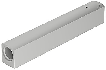Vida ile takılan konut, Ücretsiz itme yakalayıcı ⌀ 10 x 90 mm - 372.91.393