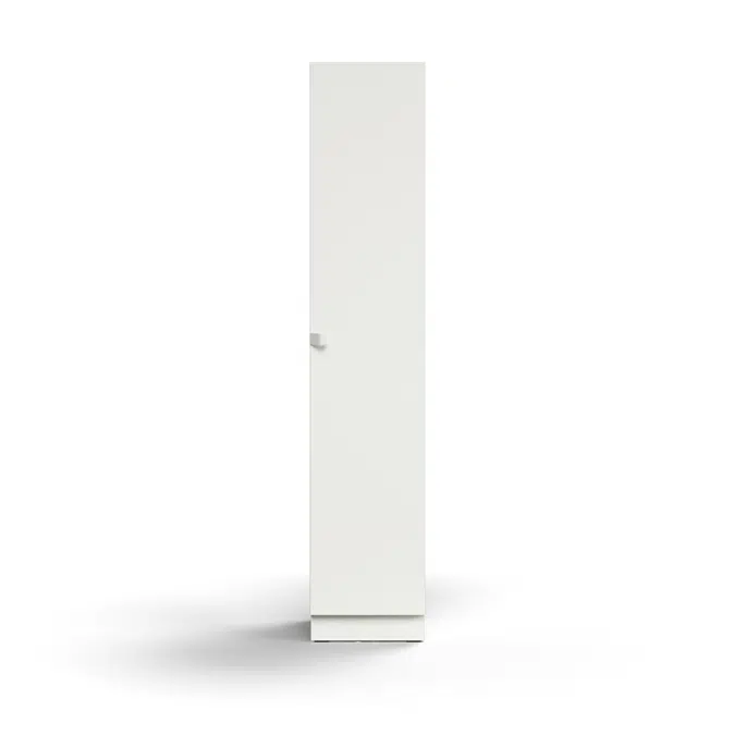 Cabinet Qbus, 4 Shelves, Base Frame, Handle