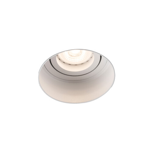 HYDE R beyaz adjustable round recessed lamba without frame