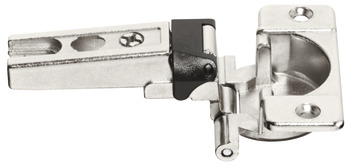 Concealed hinge, for rebated doors, with exposed barrel, gap 6 mm - 343.30.710