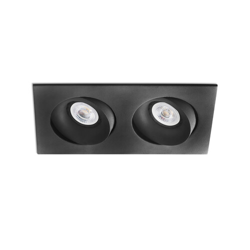 ARGON RCT siyah recessed adjustable lamba