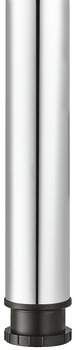 Table leg, Rondella, cylindrical, straight, steel - 635.06.249