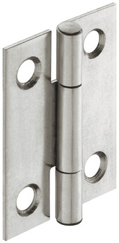 Hinge, Rolled, with riveted pin, crank A, straight - 354.01.906