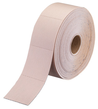 Sandpaper roll with foam underlay and anti-clogging coating - 005.51.037