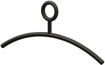 Coat hangers, Polyamide, ring, fixed hook - 804.57.190