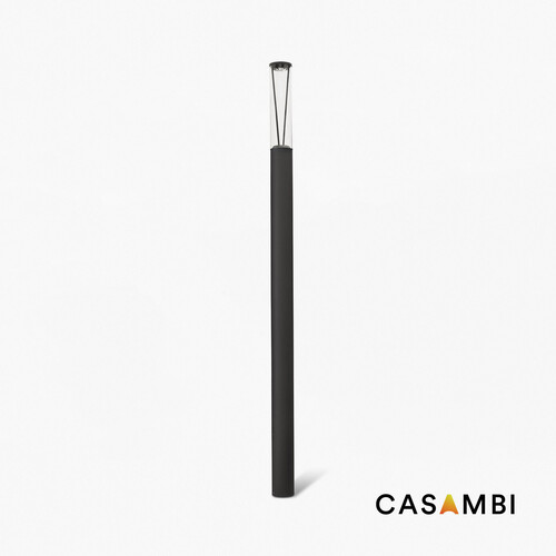 RUSH 3100 Dark grey pole lamp 2700K 360º wide CASAMBI