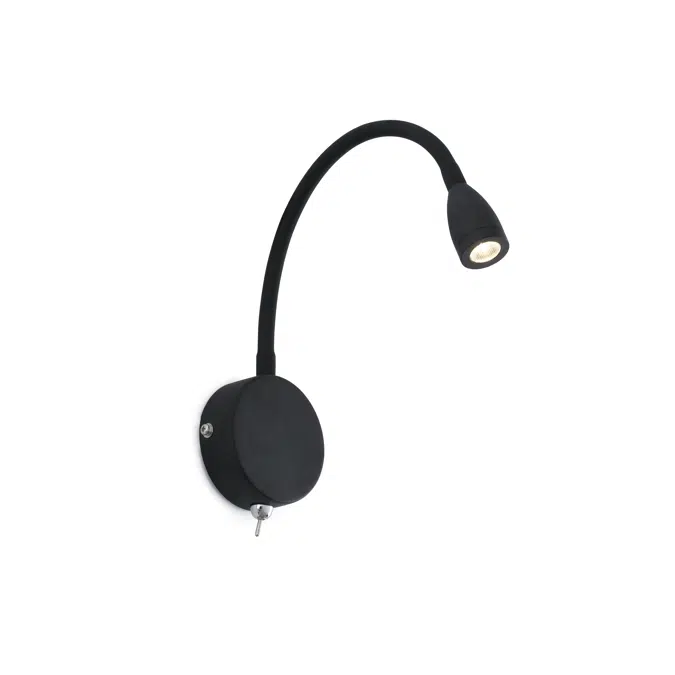 41020 - LOKE Black Wall Lamp