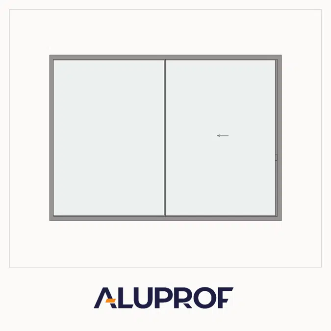 MB-Skyline Sabit Bölmeli Çift Kanat Sürme Kapı