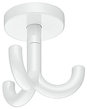 Ceiling hook, with 3 hooks, ceiling installation, polyamide - 842.65.298