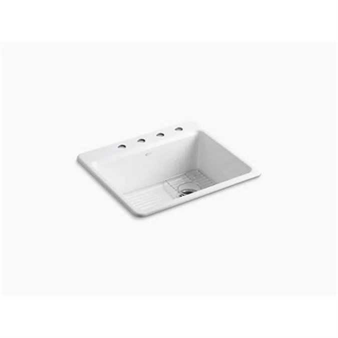 Riverby Compact Top-Mount Sink (4-Holes)