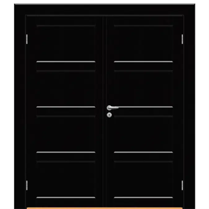 Superior Tid 7420 Double Equal Interior Door