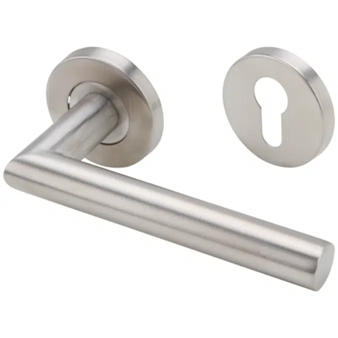 Stainless Steel Lever Handle Set