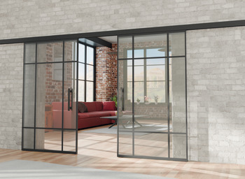 Sliding Door FittingSlido D-Line11 80C symmetrical opening - 941.03.041