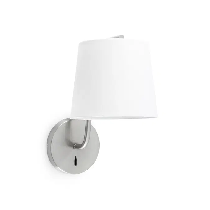 29328 - BERNI Satin Nickel Wall Lamp