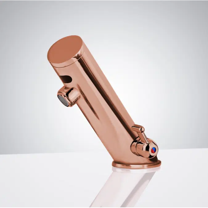 Leo Gül Altın Termostatik Fotoselli Lavabo Musluğu