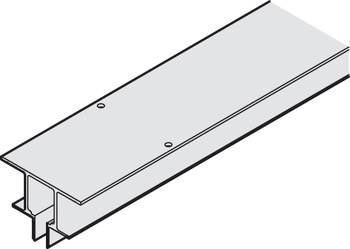 Ceiling running track for suspended installation - 941.04.611