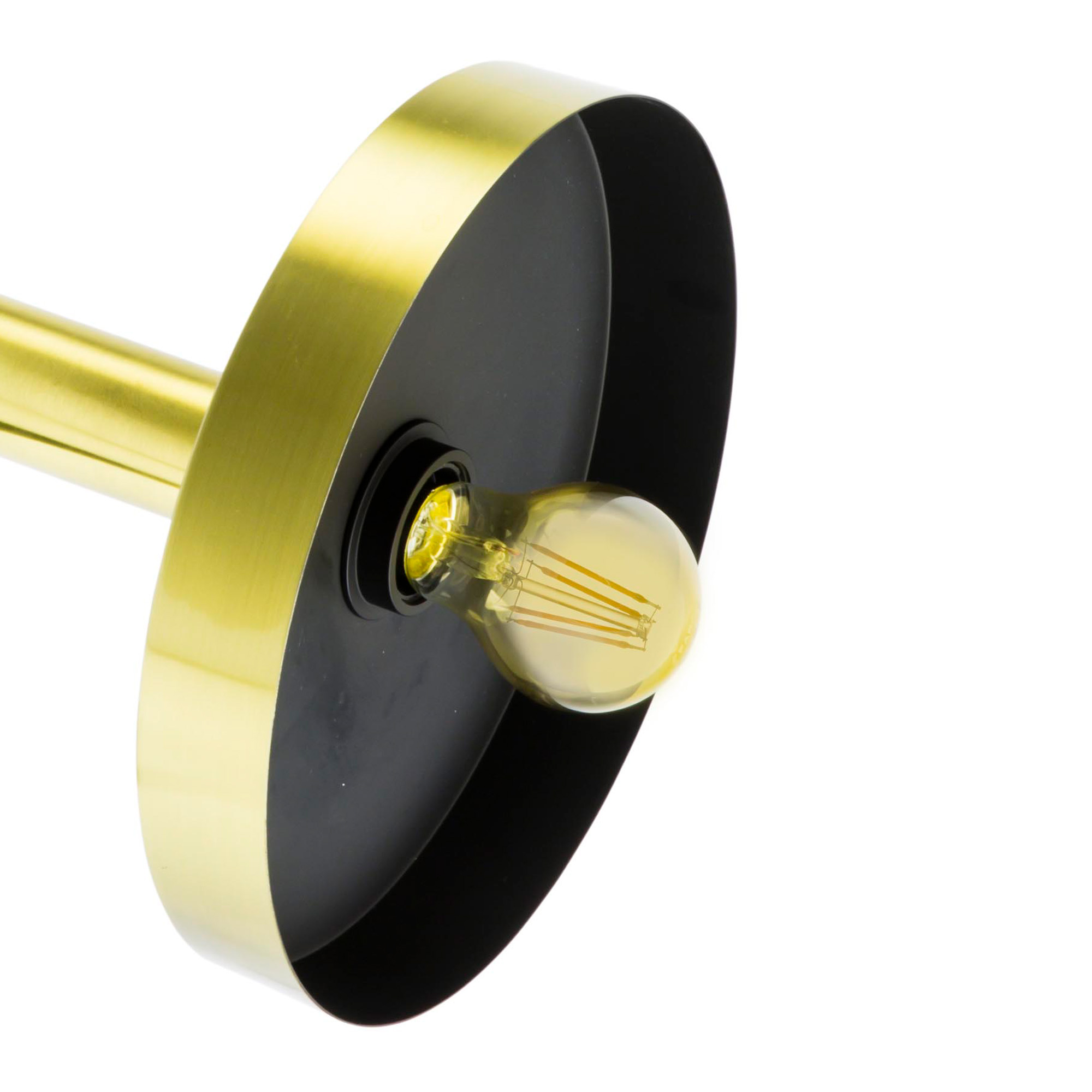 WHIZZ 5L Golden/black pendant lamp