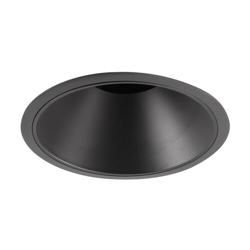 DEEP60 Black round downlight 15° 3000K CRI90 honeycomb