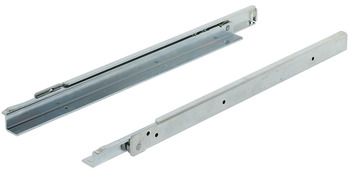 Roller runners, single extension, steel - 421.08.556
