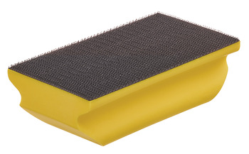 Sanding block, Foamed rubber with Velcro fixing - 005.51.900