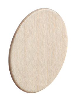 Cover cap, Real wood untreated, self-adhesive - 045.26.100
