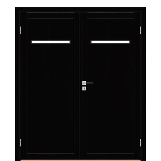 Superior Format 7534 Double Equal Interior Door