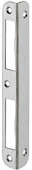 Angled striking plate, for flush doors, 170 mm - 911.39.001