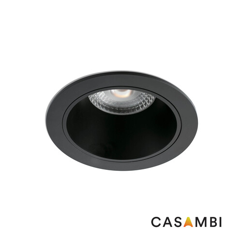 KIMO Recessed black 30W 60º 3000K CRI90 CASAMBI