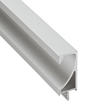Handle profile, Aluminium, length: 2,500 mm - 126.39.925