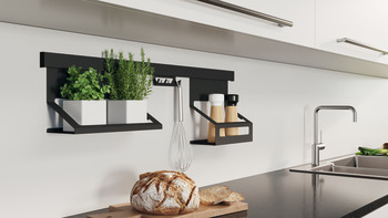 Balkon Korkuluğu Seti 900 Mm, Korkuluk sistemi, alüminyum/çelik - 522.99.994