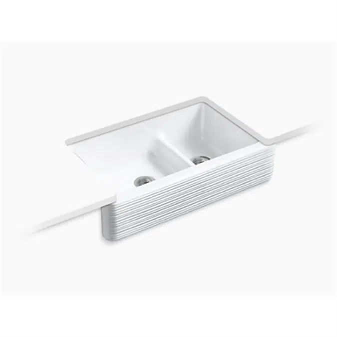 Whitehaven Hayridge Maxi Smart Divide Farmhouse Sink