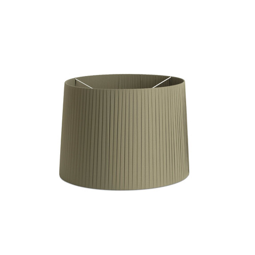 Olive green ribbon textile shade ø500×350