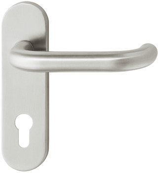Door handle setStartec model PDH 4102, stainless steel, fire resistant door - 903.92.590