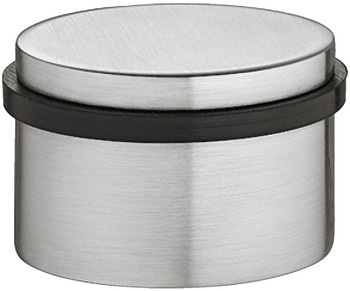 Floor mounted door stop, zinc alloy, for glue fixing - 937.52.600