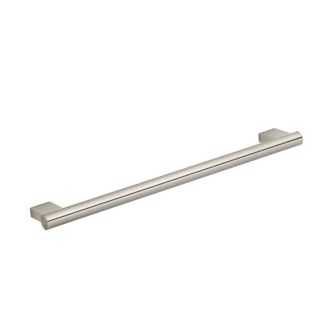 Mizu Drift Straight Grab Rail 600mm Brushed Nickel 2265145