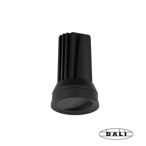 ELIOS WALLWASHER Black module IP20 15W 15º 2700K DALI