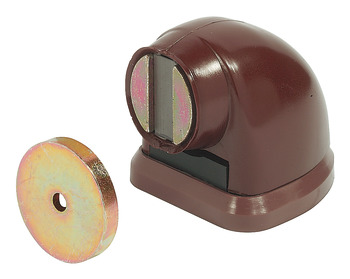 Door stop, For floor mounting, magnetic, pull 20 kg - 246.98.100