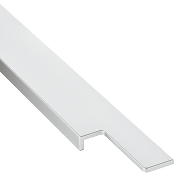 Handle profileDéco, cabinet width handle, aluminium, straight-edged - 126.26.903