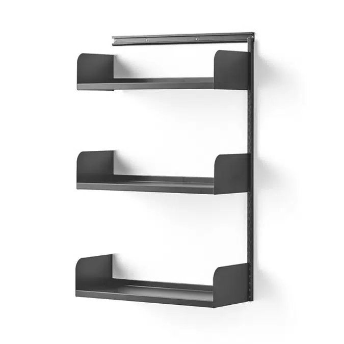 Shape Metal Wall Shelf Add-on Unit