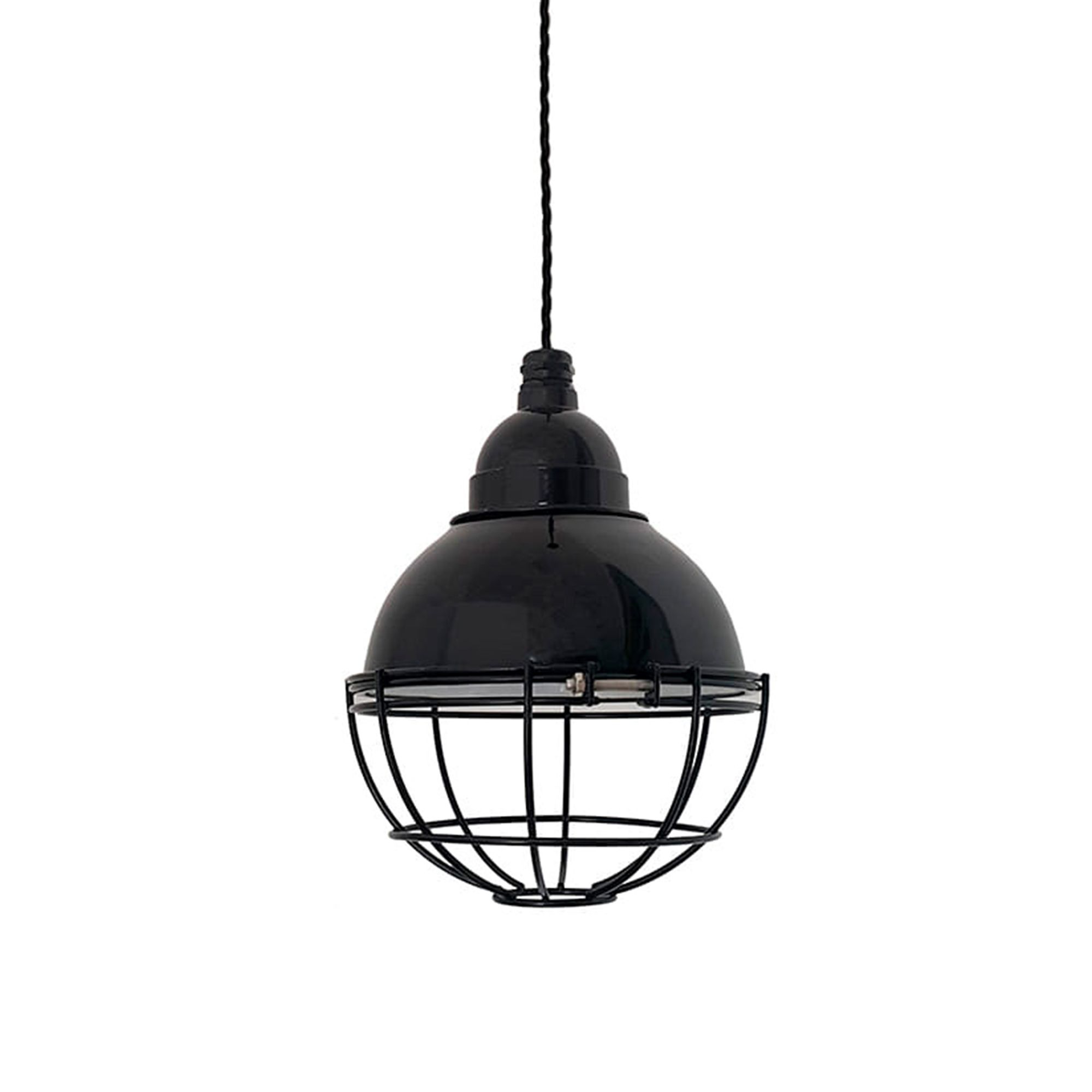 CLAIRE 7L Black pendant lamp