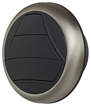 Ventilation Louvre, Round Pipe System 125 - 500.90.241