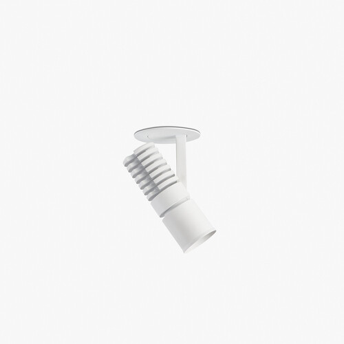 UNO white/white recessed spotlight pulldown 8W 11° 3000K CRI90