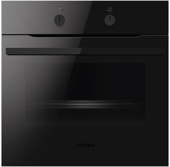 Assedo BE11B6a built-in oven, black, Cooking chamber volume: 65 litres - 535.62.650