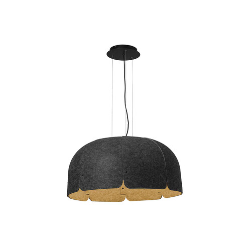 MUTE Brown and dark grey pendant lamp 3000K DALI