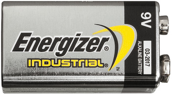 Battery, Block, 6LR61, alkaline manganese, 9 V, industrial - 910.54.981