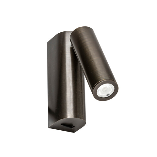 ROB Bronze duvar lambası with reading light